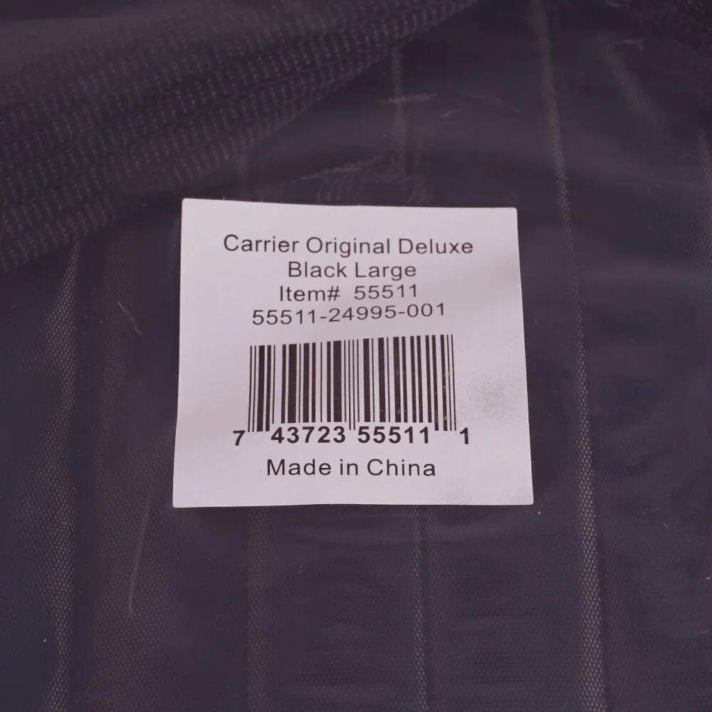 Worldwise Original Deluxe Large Pet Carrier Black – New Sealed